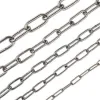 304 stainless steel chain, iron chain, pendant lamp, clothes drying guardrail, swing chain, M1 2 3 4 5 6 8, 10mm thick Specification image
